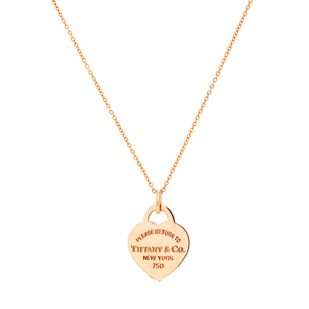 Tiffany & Co. Return To Tiffany Heart & Key Pendant in 18K Yellow Gold |  myGemma | QA | Item #127230